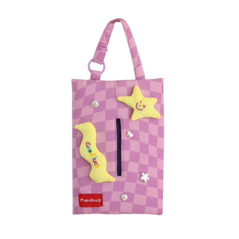 Cute Moon and Stars Tissue Bag