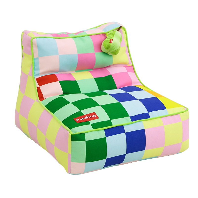 Mosaic Grid Bean Bag Chair