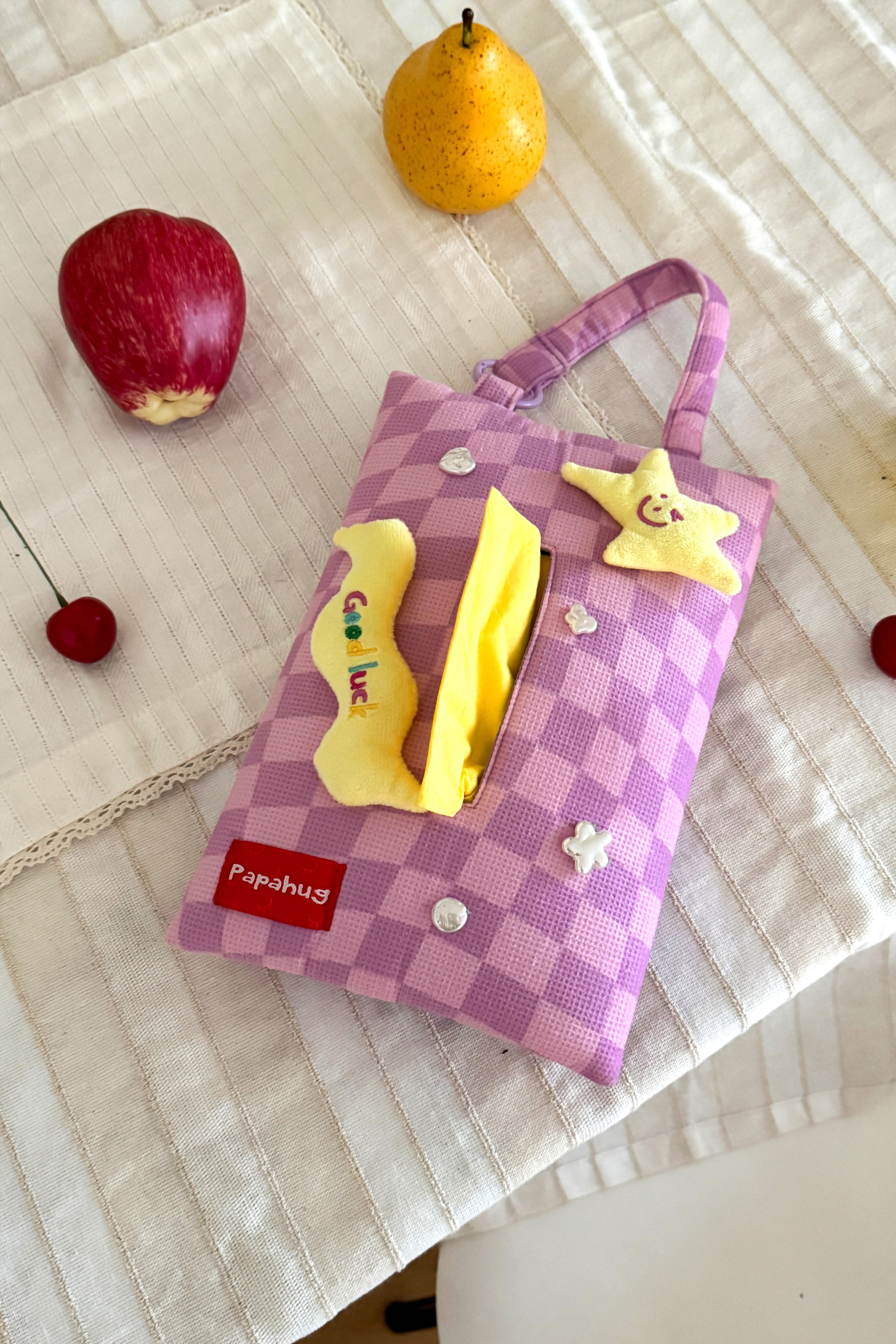 Cute Moon and Stars Tissue Bag