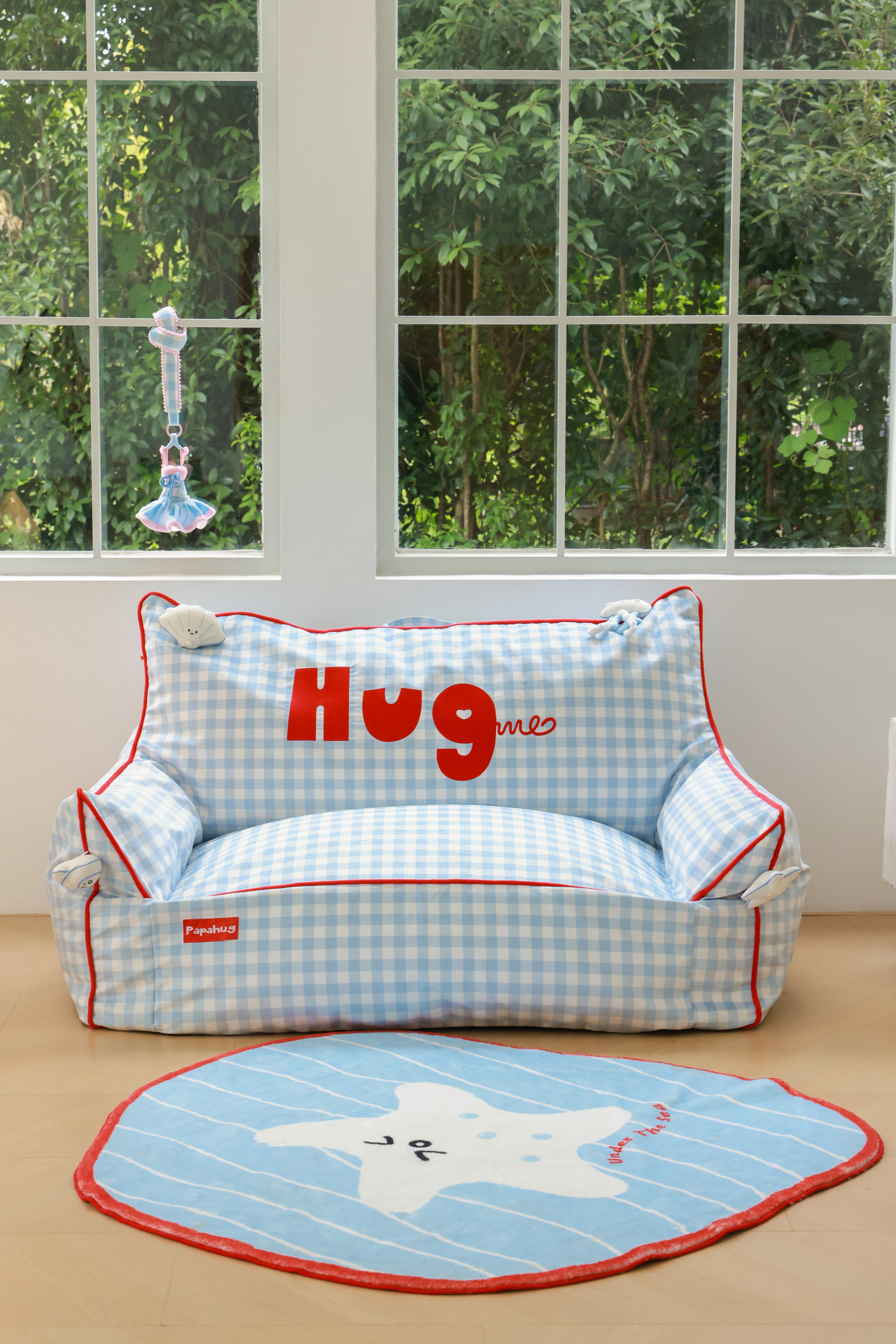 Under The Sea Starfish Kids Rug