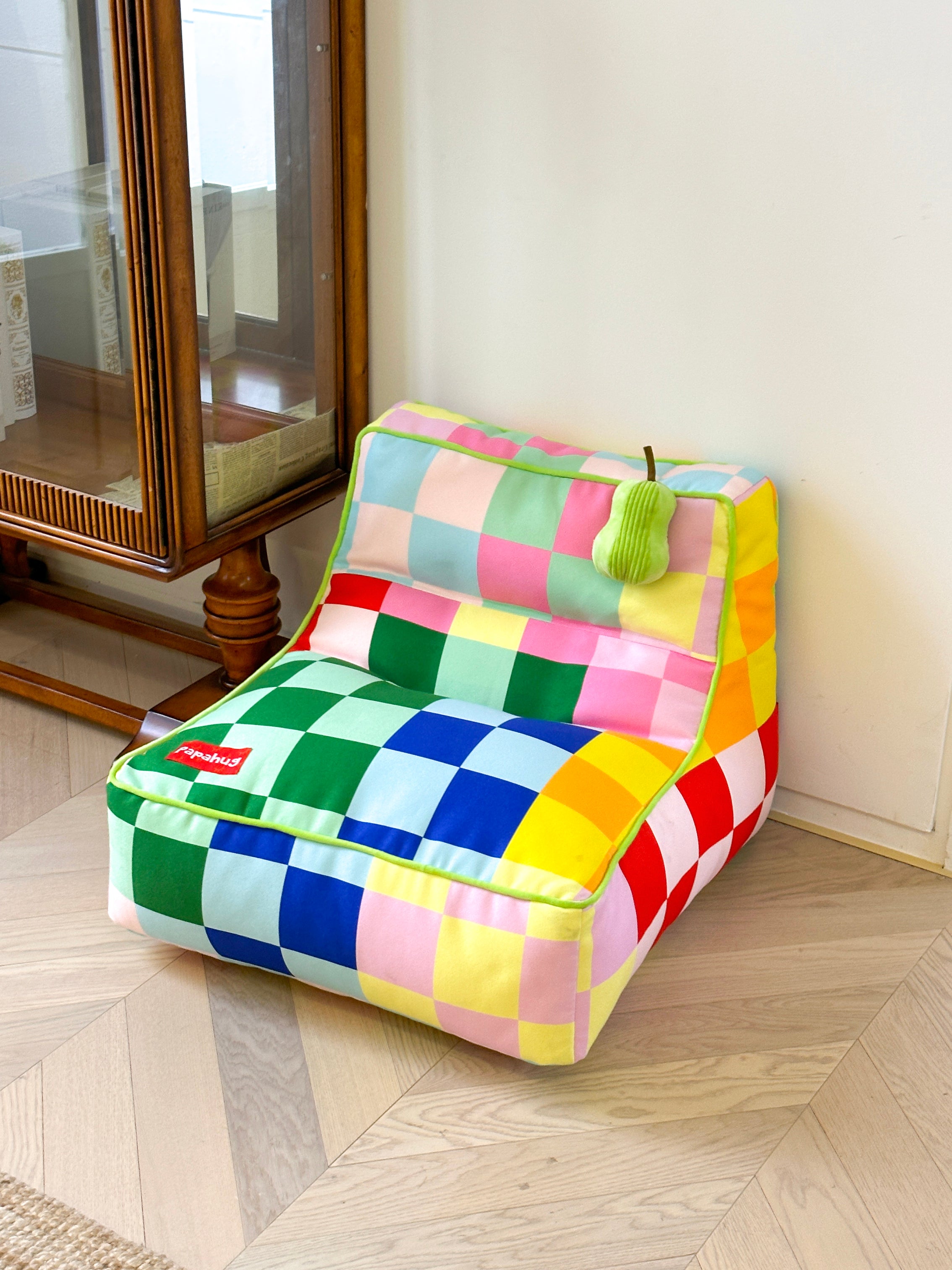 Mosaic Grid Bean Bag Chair