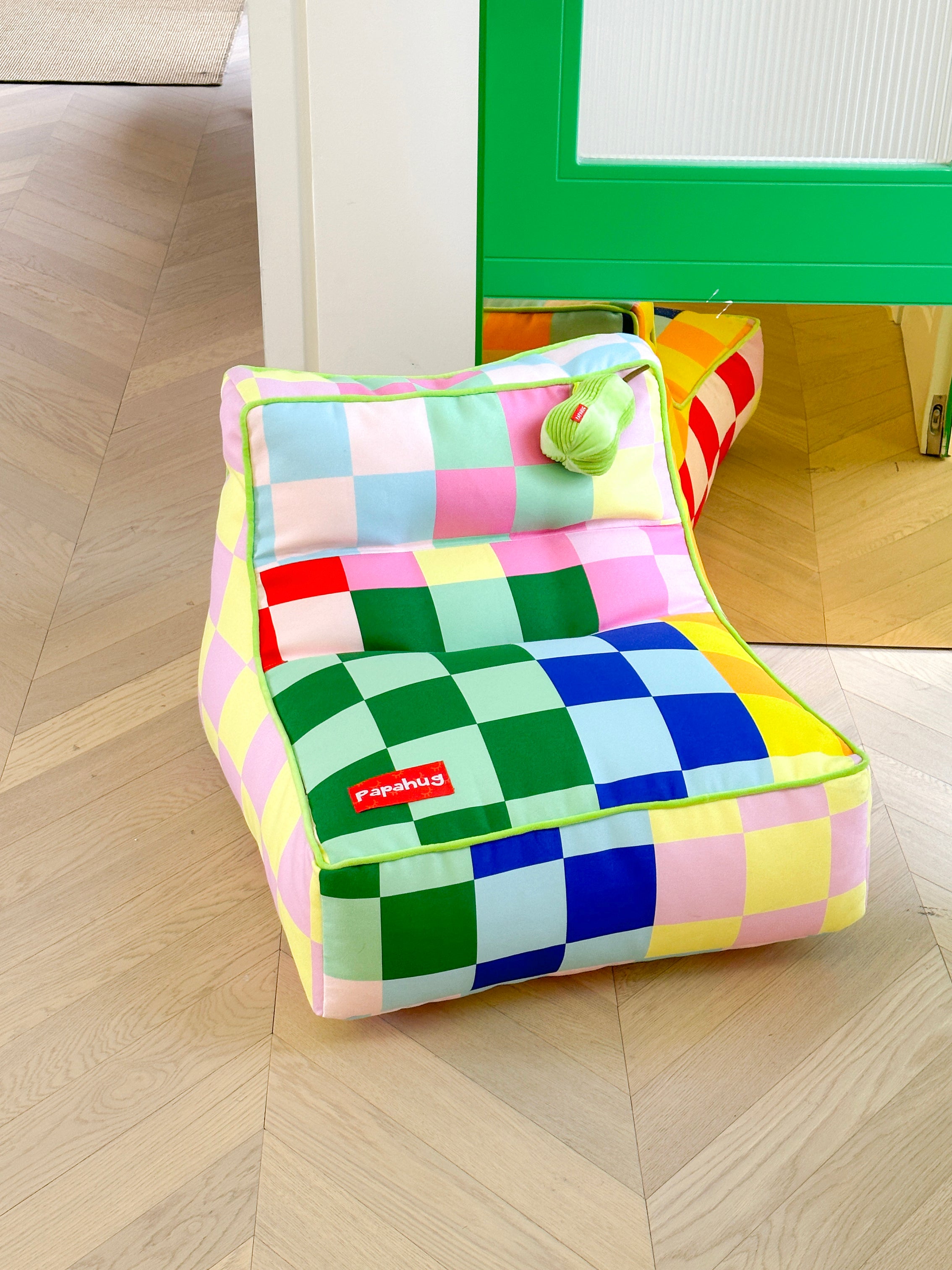 Mosaic Grid Bean Bag Chair