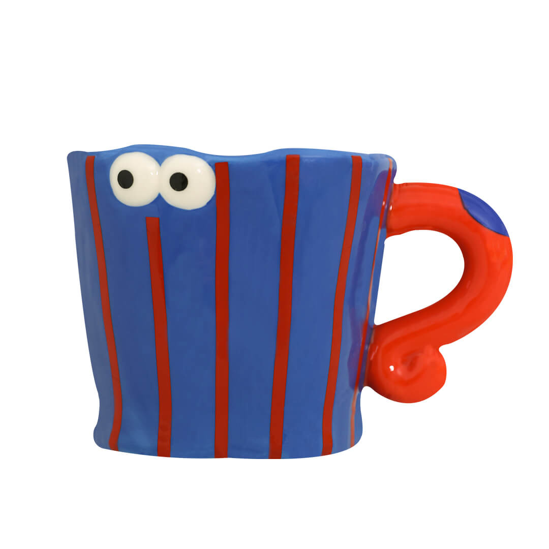 Whimsical Little Monster Ceramic Mugs - Handmade and Fun Drinkware